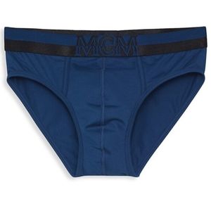 NWT MCM Men's Blue Logo Band Briefs